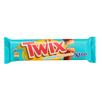 батоничк Twix солона  кармель 75г Батончик Twix Солона Карамель 75 г фото