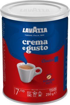 Кава мелена Lavazza Crema e Gusto Classico 250 г жерстяна банка LAV-CG-MEL-250VP фото