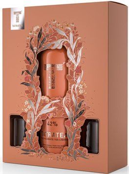 Подарунковий набір Tatratea Peach 42% 0.7 л з 2 чарками TT-PCH42-SE фото