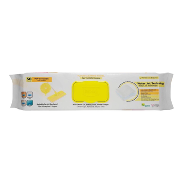 Серветки вологі для прибирання підлоги Deep Fresh MOP Lemon 50 шт Серветки вологі для прибирання підлоги Deep Fresh MOP Lemon 50 шт фото
