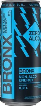 Енергетичний напій BRONX безалкогольний газований 0.33 л ж/б BRX-CL-330- фото