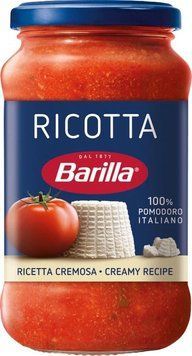 Соус томатний Barilla Ricotta з сиром рикота 400 г скло Італія Соус томатний Barilla Ricotta з сиром рикота 400 г скло Італія фото