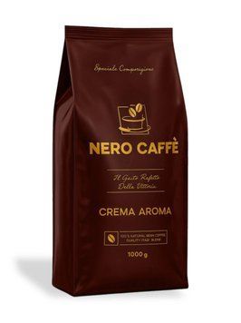 Кава в зернах Nero Caffe Crema Aroma 1 кг м'яка упаковка NC-CA-ZER-1000 фото