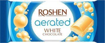 Шоколад Roshen Пористий білий 80 г х 20 шт (ящик) RSH-PW-80-2 фото