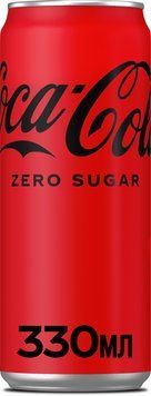 Напій безалкогольний Coca-Cola Zero Sugar 0.33 л CCL-ZERO-33 фото