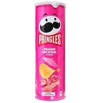 Чіпси картопляні Pringles Prawn Cocktail 165 г Польща Чіпси картопляні Pringles Prawn Cocktail 165 г Польща фото