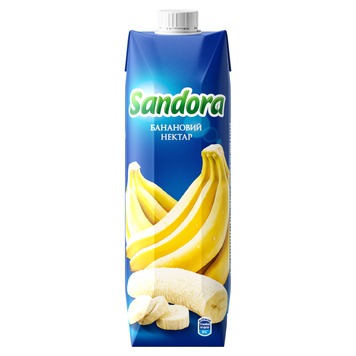 Нектар Sandora Банан з м&rsquo;якоттю 0,95 л Нектар Sandora Банан з м&rsquo;якоттю 0,95 л фото