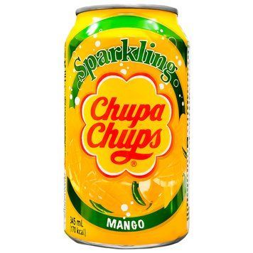 Солодкий напій Chupa Chups Mango ж/б 345 мл Солодкий напій Chupa Chups Mango ж/б 345 мл фото