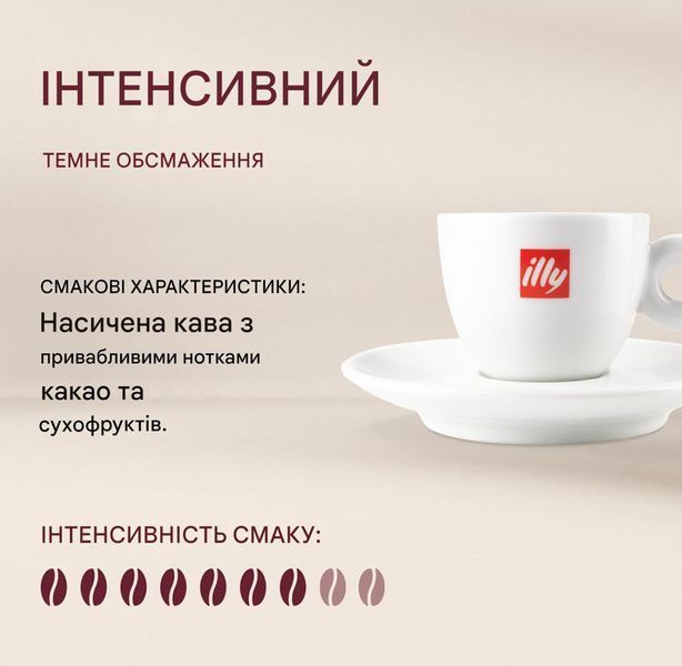 Кава мелена illy Intenso 250 г 00000000167 фото