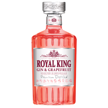 Напій спиртовий Royal King Gin Grapefruit 0.5 л 40%, Україна RKGG05040UA фото