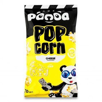 Попкорн ТМ Панда зі смаком Сир 70 г у пакеті (Україна) PN-POP-CHZ- фото