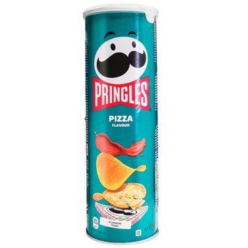 Чіпси Pringles Pizza 165 г, Великобританія Чіпси Pringles Pizza 165 г, Великобританія фото
