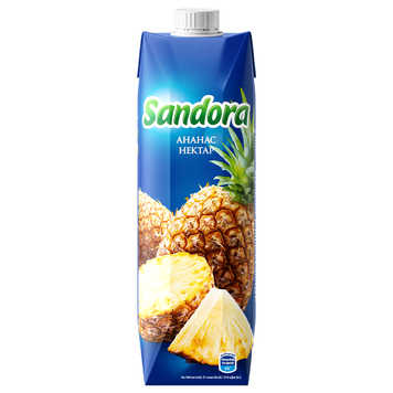 Нектар Sandora Ананас 0,95л неосвітлений пастеризований Нектар Sandora Ананас 0,95л неосвітлений пастеризований фото