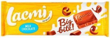 Шоколад Roshen Lacmi молочний Big Bite, 200 г RSH-LAC-BB- фото