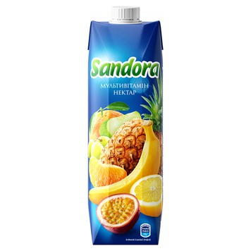 Sandora Нектар Мультивітамін 0,95 л неосвітлений стерелізований Sandora Нектар Мультивітамін 0,95 л неосвітлений стерелізований фото