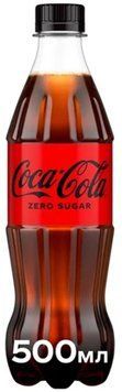 Напій безалкогольний Coca-Cola Zero Sugar 0.5 л CCL-ZERO-50 фото