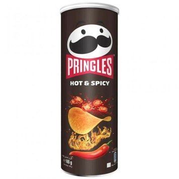 Чіпси Pringles Hot & Spicy 160г Чіпси Pringles Hot & Spicy 160г фото