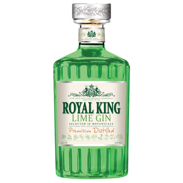 Напій спиртовий Royal King Gin Lime 40% 0,5 л RKG-LIME-05 фото