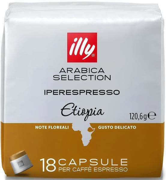 Кава в капсулах illy Iperespresso Ethiopia 18 шт ILLY-IPSO-ETH-18 фото
