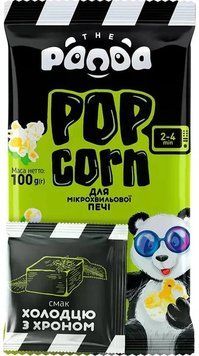 Попкорн для мікрохвильової печі ТМ Panda Холодець з хріном 100 г (Україна) PN-MW-KHL-1 фото