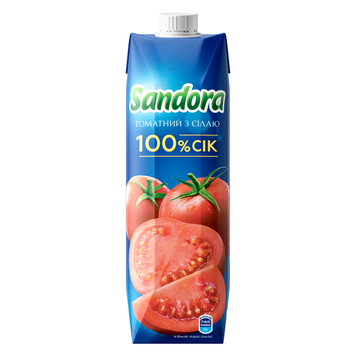 Сік Sandora Томатний 0,95л Сік Sandora Томатний 0,95л фото