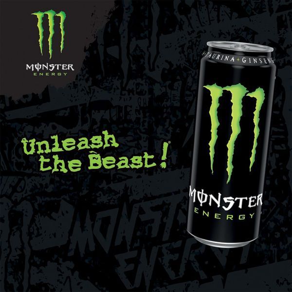 Енергетик Monster Energy 500мл ж/б 12шт/ящ, Ірландія MONS-500 фото