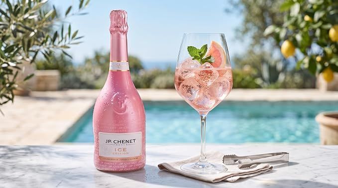 Вино ігристе JP Chenet Ice Edition Rose рожеве напівсухе 0.75 л 11% JPC-ICER-SP фото