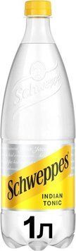 Напій газований Schweppes Indian Tonic 1 л ПЕТ SCH-IT-1000 фото