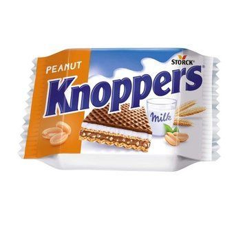 Вафлі Knoppers з арахісовою начинкою та молочним кремом 25 г, Німеччина KNP-PN-25-D фото