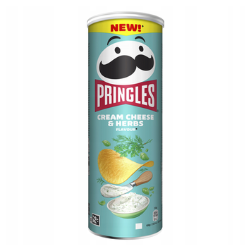 Чіпси Pringles Cream Cheese & Herbs 165 г Чіпси Pringles Cream Cheese & Herbs 165 г фото