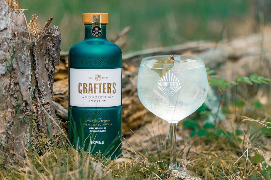Джин Crafter's Wild Forest 0.7 л 47% Естонія CRWF70047EE фото