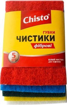 Губки-чистики кухонні Chisto 5 шт CH-MET-SK5 фото