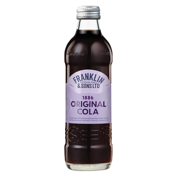 Franklin & Sons Cola 1886 0,275 л сильногазований безалкогольний напій Franklin & Sons Cola 1886 0,275 л сильногазований безалкогольний напій фото