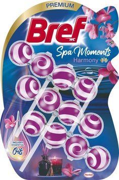Туалетні блоки Bref Спа моменти Гармонія 3 x 50 г BRF-SPA-HAR фото