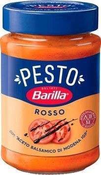 Соус Pesto Barilla Rosso з томатами та базиліком 200 г скло Італія BAR-PST-ROS фото