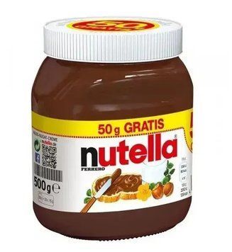 Шоколадно-горіхова паста Nutella Ferrero 500 г (скляна банка) NUT-FER-500-GL фото