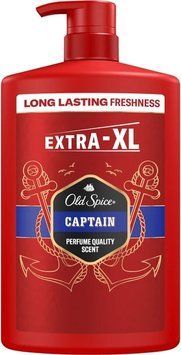 Гель для душу та шампунь Old Spice Captain 3-в-1 1000 мл OS-CPT-1000 фото