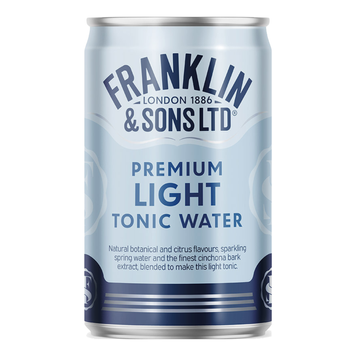 Franklin & Sons Light Tonic 0.15 л сильногазований без алкоголю Franklin & Sons Light Tonic 0.15 л сильногазований без алкоголю фото