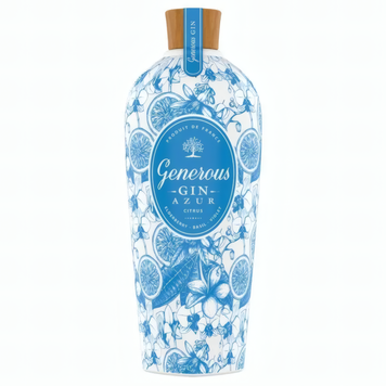 Джин Generous Azur 0.7 л 40%, Франція GENAZR07040 фото