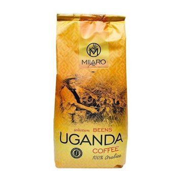 Кава в зернах Milaro Uganda 1 кг м'яка упаковка (100% Арабіка) MIL-UG-1000-Z фото