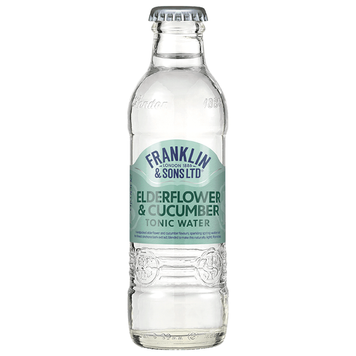 Тонік Franklin & Sons Elderflower & Cucumber Tonic Water 0.2 л Тонік Franklin & Sons Elderflower & Cucumber Tonic Water 0.2 л фото