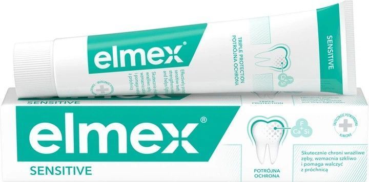 Зубна паста Elmex Sensitive Plus 75 мл ELM-SEN-PLS фото