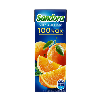 Сік Sandora апельсиновий 0,2 л Сік Sandora апельсиновий 0,2 л фото