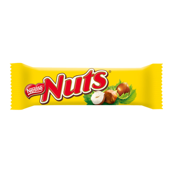 Цукерка Nestl&eacute; Nuts з цілими лісовими горіхами 42 г Цукерка Nestl&eacute; Nuts з цілими лісовими горіхами 42 г фото