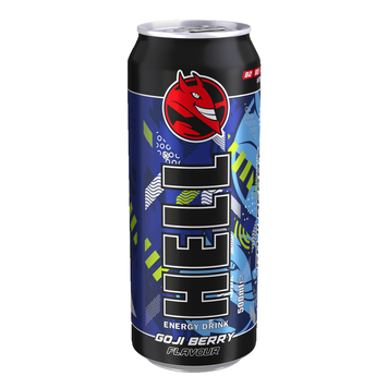 Енергетичний напій HELL Goji Berry 500 мл Енергетичний напій HELL Goji Berry 500 мл фото