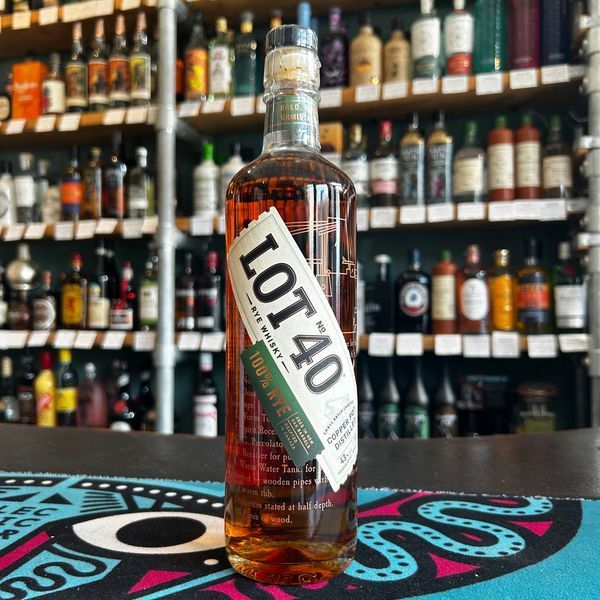 Віскі LOT No. 40 100% Rye Copper Pot Distilled 0.7 л 43% LOT40-RYE-0 фото