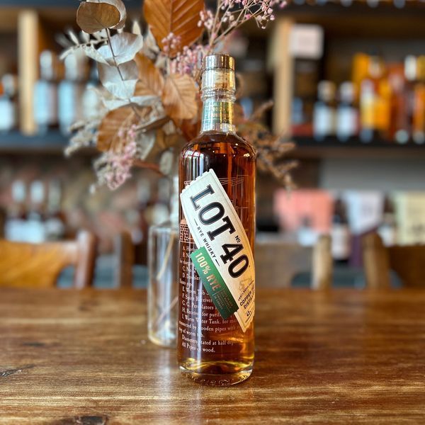 Віскі LOT No. 40 100% Rye Copper Pot Distilled 0.7 л 43% LOT40-RYE-0 фото