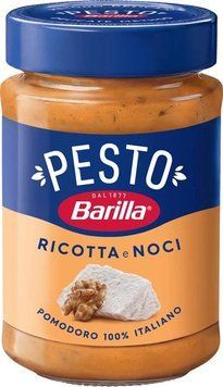 Соус Pesto Barilla Ricotta e Noci з сиром рикота та волоським горіхом 190 г скло Італія BAR-PST-RIC фото