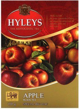 Чай чорний Hyleys Яблуко цейлонський середньолистовий з шматочками яблук 100 г HYL-APL-100 фото
