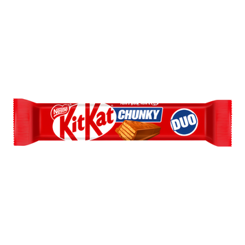 Батончик KitKat Chunky Duo у молочному шоколаді 64 г Батончик KitKat Chunky Duo у молочному шоколаді 64 г фото